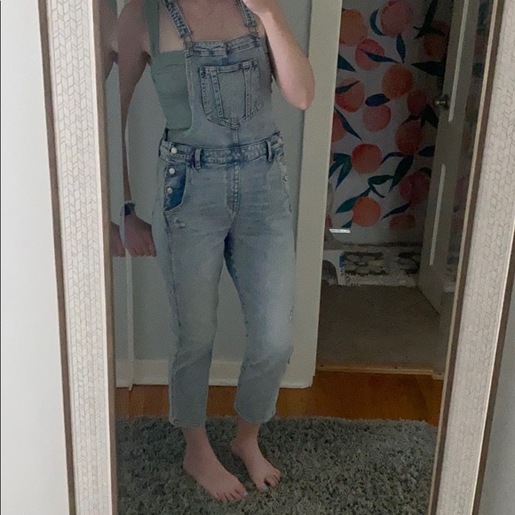 Old Navy Pants - Old Navy Cropped Overalls 12